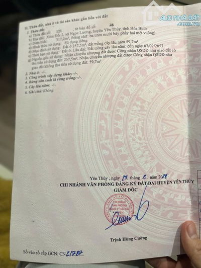 Bán đất nền cạnh trường liên cấp Tiểu Học & THCS Ngọc Lương