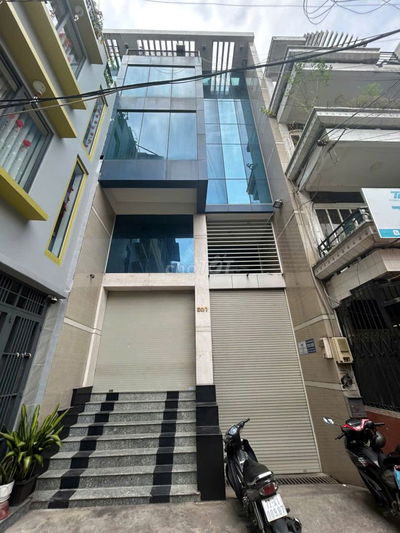 🏠Nhà Cho Thuê Hẻm 8m Thông Hoàng Hoa Thám_ 6x25m_ Hầm 4 Lầu.