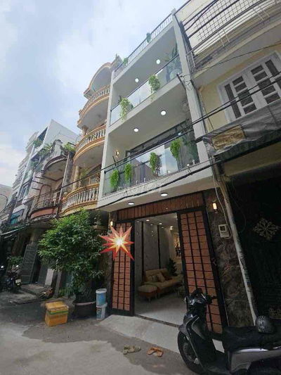 Hẻm nhựa xe tải 7m THÔNG Tô Hiệu và Luỹ Bán Bích – 54m² – 3 tầng