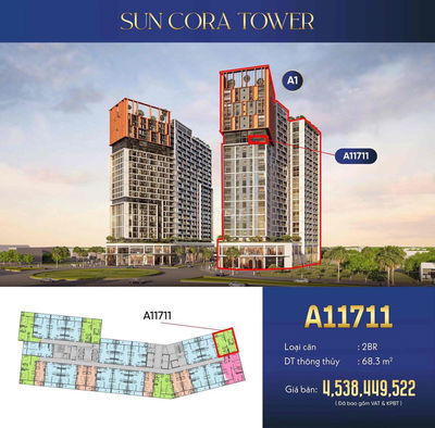 Đừng bỏ lỡ căn góc 2PN view pháo hoa cuối cùng tại Hoà Xuân