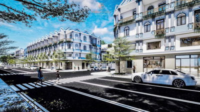 Khu nhà phố compound mặt tiền đường Phú Định, Q8, giao nhà hoàn thiện, trệt lửng 2 lầu giá 6.4tỷ