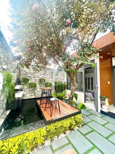 BÁN NHÀ SÂN VƯỜN – HỒ CÁ KOI – KHÔNG GIAN YÊN TĨNH- HUỲNH TẤN PHÁT