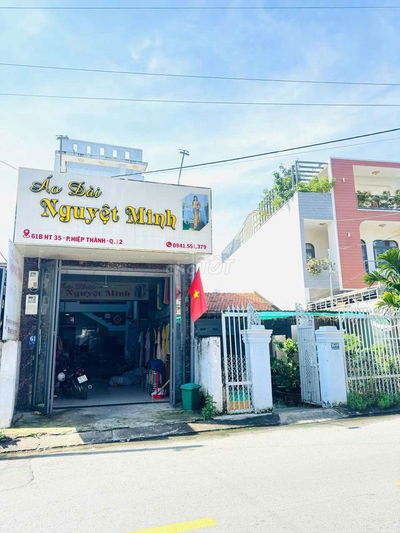 Nhà phố 4m Nở hậu 5,2m x 26m. 110m2 Mặt tiền Đường Hiệp Thành 35