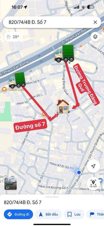 Bán nhà 30m2 Giá 3.95 tỷ Gần cv Gia định