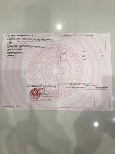 📣 BÁN ĐẤT VƯỜN – KV THẠNH HÒA, CÁI RĂNG, CẦN THƠ – 5522m² – SỔ RIÊ