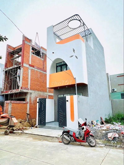 BÁN NHÀ 1 TRỆT 2 LẦU – THỚI HÒA, BẾN CÁT-CÁCH KCN MỸ PHƯỚC 3 2KM