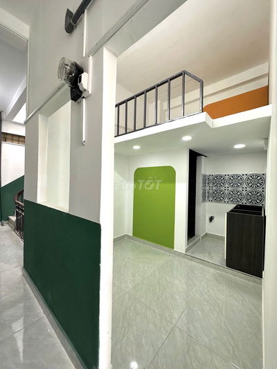 3Tr8 có gác, mới 100% đẹp mặt tiền Bùi Đình Tuý luôn