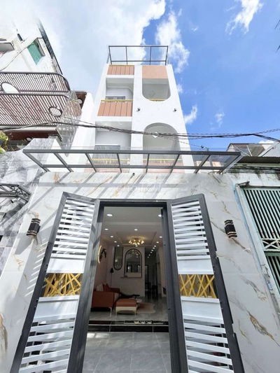 NHÀ ĐẸP Ở NGAY  THIẾT KẾ HIỆN ĐẠI, TÂN PHÚ  72M2 CHỈ  8XTY