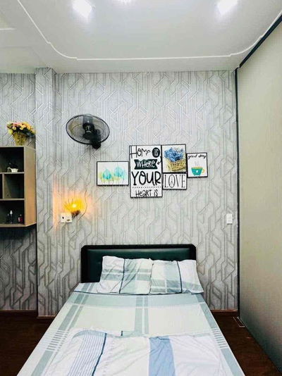 Giáp Quận 10 Nhà mới ở ngay 2 phòng ngủ