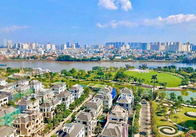 Bán Biệt Thự căn góc, dt 500m2 vị trí đẹp tại Vinhomes Central Park