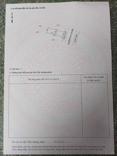 Đất sổ Hồng 85m2 đường DT 743-Di An-TP HCM