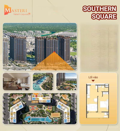 Cơ hội đầu tư vàng căn hộ 1PN tại Masteri Trinity Square, sinh lời bứt phá và là nơi an cư lý tưởng