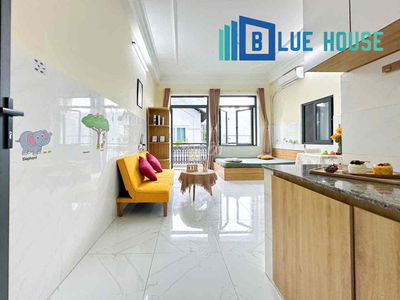 CĂN HỘ STUDIO - BAN CÔNG - FULL NỘI THẤT GẦN ETOWN - VAA - NHÀ GA T3