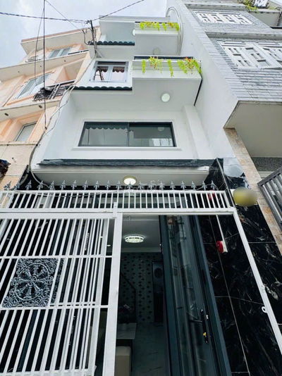 Nhà Quang Trung Gò Vấp 4 Tầng 4PN A4 BTCT Sát Mặt Tiền 20m2 Chỉ 3.45