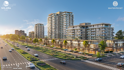 Solaria Rise  Ba mặt giáp sông, Căn hộ cao tầng đầu tiên tại WaterPoint - Nam Long & Nhật Bản