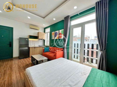 Cho thuê siêu phẩm studio full nt từ a đến z cửa sổ lớn Võ Văn Kiệt Q1