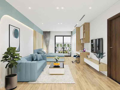 Chung cư diện tích 44, 2 phòng ngủ Chung Cư The Win City