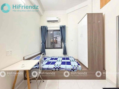 CHO THUÊ CĂN HỘ DỊCH VỤ GẦN QUẬN 1 CÓ THANG MÁY - PHAN XÍCH LONG