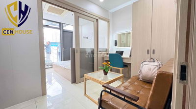 CHDV 1PN BALCONY FULL NỘI THẤT CAO CẤP VIEW THÀNH PHỐ TRẦN HƯNG ĐẠO Q1