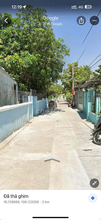 Bán đất nền 103m Đường nguyễn phước chu, sát cảng liên chiểu, đà nẵng