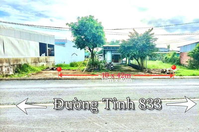 Quá đẹp, 440m2 đất ở đô thị Tân Trụ đường xe cont 833 chỉ 3.2 tỷ