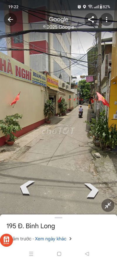 Cho thuê nhà bình long  hẻm xe tải