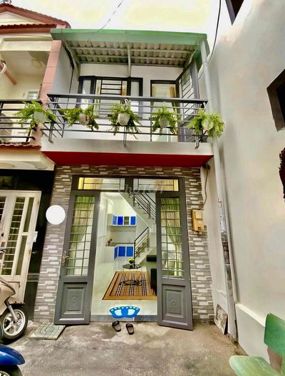 Nhà đường Tô Ngọc Vân Q12 4x6.5 giá chỉ 839tr sổ hồng cầm tay