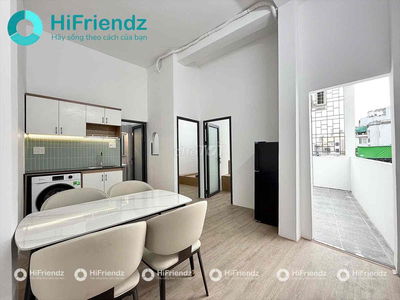 2 Phòng Ngủ - 50m2 - Ban Công -Full Nội thất -Cv Gia Định- Phú Nhuận