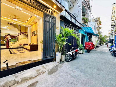 Nhà đúc 3 lầu hẻm xe hơi 1/ Phạm Văn Chiêu Gò Vấp| 7t350