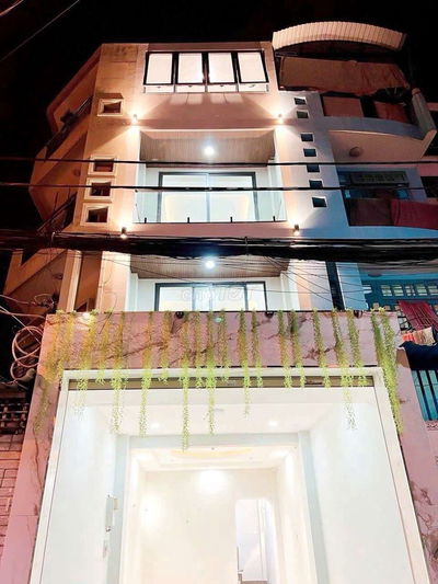 Nhà 3,6 x 13 đúc 1 trệt 3 lầu MẶT TIỀN đường số 4 p11 gò vấp