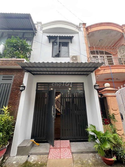 Nhà mới tinh cho thuê, 2 mặt tiền, hẻm 123 Phan Văn Hớn. Có 2pn,3wc