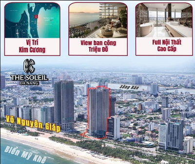 CH biển Soleil giá thấp hơn thị trường 500 triệu cho thuê 25-30triệu/t