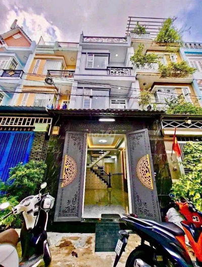 🍀Nhà mới 3 tấm 441/Lê Văn Quới, 4*14, 4Pn 3wc hẻm 6m