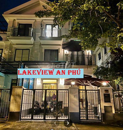 Cho thuê Lakeview An Phú như hình. 5x20m, 4pn 5wc, đầy đủ nội thất