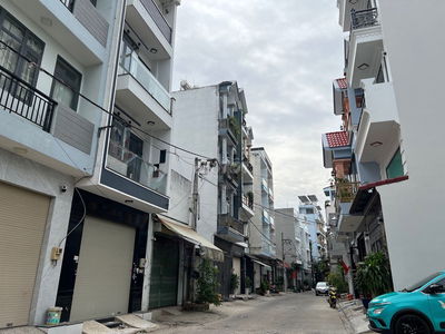 Nhà 2 mặt HXH Đường số 5 BHH, DT 72m2 (4x18m) 4 tầng 5PN. Nhỉnh 6 tỷ