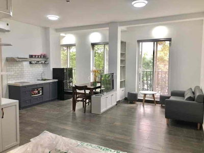 Căn hộ mini bancol thoáng tách bếp ngay Âu Cơ - Lạc Long Quân