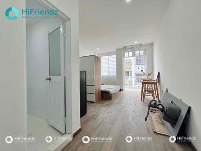 Căn Hộ 1 PN -Studio Full Nội Thất - Ban công - Khu Hoàng Hoa Thám