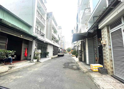 Nhà 4 tầng - Hẻm Nhựa 7m - 5pn - 4 x 15 - Tô Hiệu - Hoà Bình -16Tr