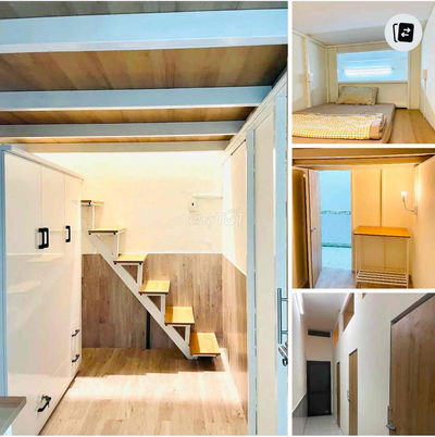 DORM MINI 1 NGƯỜI TÂN BÌNH chỉ 1.900.000 - Có Gác Đứng Được Cửa Khoá