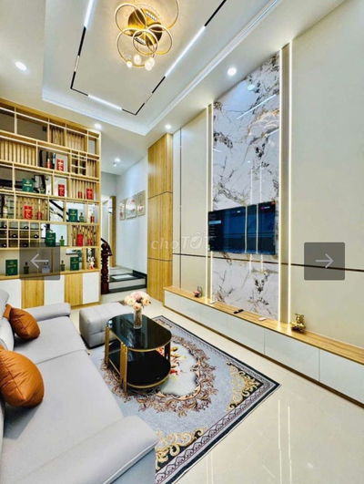 65M² 4Tầng BTCT Full Nội Thất -Hẻm Xe Hơi 4M - Gần CV Làng Hoa Gò Vấp