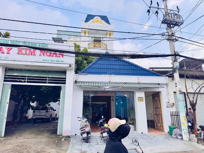 Biệt thự 3 tầng mặt tiền + Kho xưởng 6.5x50m Hiệp thành 13