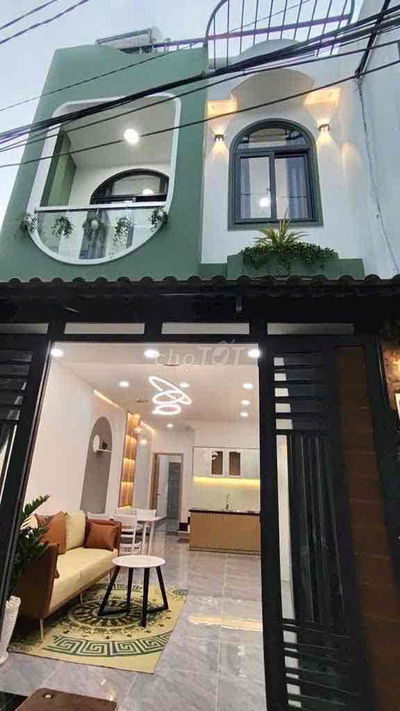 BÁN NHÀ HẺM XE HƠI-CHO THUÊ GIÁ CAO-4x12m-2 TẦNG-3PN-NHÀ ĐẸP Ở NGAY