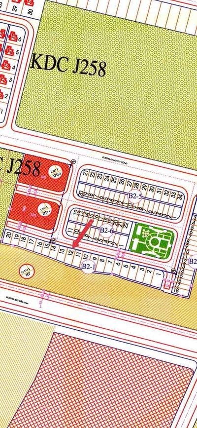 Bán Lô Đất TĐC j258 đường xuân thiều 38