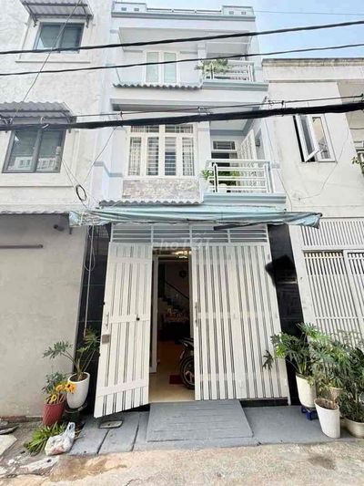 2 MT trước Sau, 3 Tầng(3PN), HXH Thông, Gần THPT Tây Thạnh, AeonMall