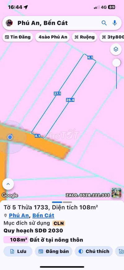 Nhà cấp 4 phường Phú an