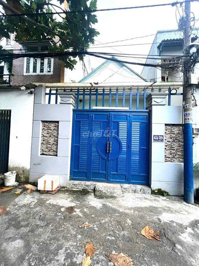 Nhà cấp 4 hẻm xe hơi, 74m2, 2 phòng ngủ, Thạnh Lộc 29