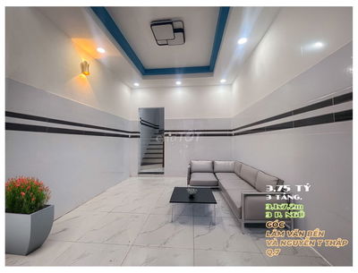 NHÀ MỚI 3 TẦNG GÓC LÂM VĂN BỀN - TRẦN XUÂN SOẠN Q.7