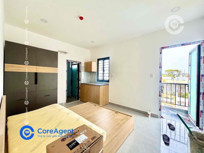 STUDIO BAN CÔNG NGAY LÊ VĂN VIỆT HẦM XE THANG MÁY FULL NỘI THẤT