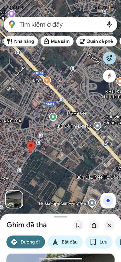 Bán Đất TT Trôi Hoài Đức