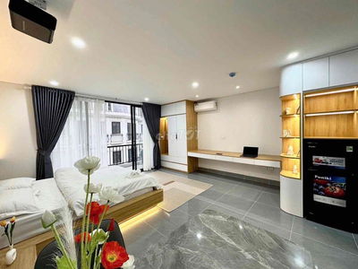 căn hộ 30m2, nội thất hiện đại, ban công lớn, Bạch Đằng, Bình Thạnh